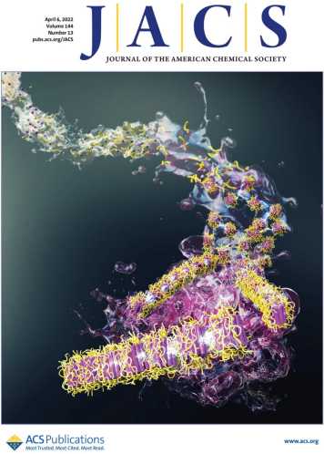 Enlarged view: cover page of Journal of the American Chemical Society journal